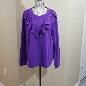 NY&CO ruffled top